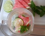 Hình bước làm 2 của món Nước Detox Dưa Hấu - Giảm huyết áp, tốt cho tim mạch