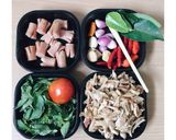 Foto langkah ke 2 dari resep Ayam Suwir Kemangi Pedas.