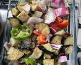 Foto del paso 3 de la receta: Hamburguesa de lentejas con verduras asadas