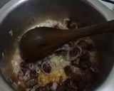 A picture of step 5 of Gizzard stew.