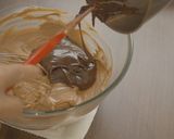 A picture of step 17 of No-Bake! Chocolate Cheesecake.