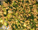 डाळ कांदापात भाजी (dal kandapat bhaji recipe in marathi) रेसिपी स्टेप 9 फोटो