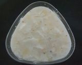 A picture of step 3 of Tender coconut kheer.