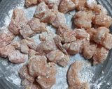 A picture of step 2 of Firecracker Chicken.