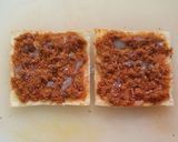 Foto langkah ke 3 dari resep 117. Sandwich Gulung Abon Sapi.