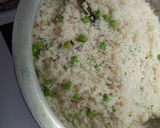 A picture of step 7 of Matter Pulao.