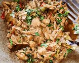 Foto langkah ke 6 dari resep Nasi bakar ayam kemangi.