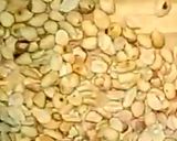 A picture of step 2 of Peanut Jaggery chikki.