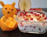 A picture of step 3 of Yoghurt fruit raita.