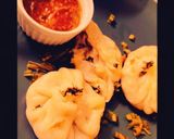 A picture of step 10 of Chicken veggies momos.