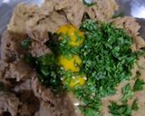 A picture of step 4 of Shami kabab.