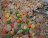 A picture of step 5 of Easy Chinese Fried Rice.