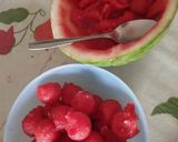 Foto langkah ke 1 dari resep Es Semangka Simpel.