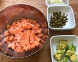 Foto del paso 1 de la receta: Tartar de salmón