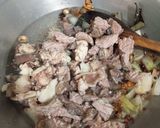 Foto langkah ke 3 dari resep Tumis Daging Kambing Bumbu Rempah.