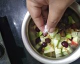 A picture of step 6 of Mayo Apple and Walnut salad.