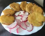 Csicseris bundában sült zöldségek recept fázis 4 fotója