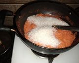 A picture of step 5 of Banana kesari.