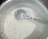 A picture of step 2 of Payasam with jaggery.