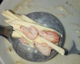 Hình bước làm 5 của món Bánh Tôm Chiên Khoai Lang