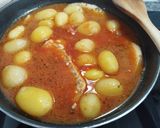 Foto del paso 14 de la receta: Pez espada en salsa marinera con calabacín o arroz blanco