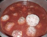 Foto del paso 4 de la receta: Salsa con Albóndigas