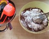 A picture of step 3 of Chocolate Cake Premix.
