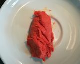 Foto del paso 5 de la receta Media tostada con huevos revueltos, ajetes y sobrasada