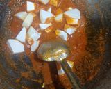 A picture of step 8 of Niramish Paneer.