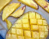 Une image de l'étape 3 de Mangue rôtie à l’air fryer.