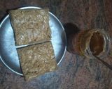 A picture of step 2 of Banana peanut butter sandwich.