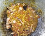 Foto langkah ke 4 dari resep Cumi Asin Betelur Tempe Sambalado.
