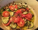 Foto del paso 7 de la receta: Pasta con camarones al olivo