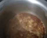 A picture of step 3 of Chinger Macher Curry 🦐💖💞.