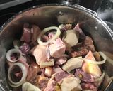 A picture of step 1 of Ayamase sauce.