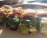 Foto del paso 7 de la receta: Rollitos veganos de col nappa