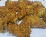 A picture of step 4 of Chunky cheesy chicken nuggets.