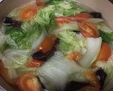 味噌鮭魚鮮蔬鍋的食譜步驟5照片