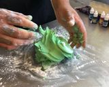 Foto del paso 3 de la receta: Pastel de Grinch