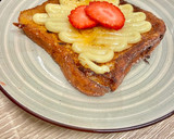 Foto del paso 5 de la receta: Torrijas de pan de molde con crema caramelizada