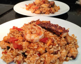 Foto del paso 3 de la receta: Arroz de pulpo y gambón