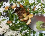 A picture of step 4 of Mint chutney.