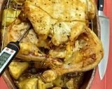 Foto del paso 8 de la receta: Pollo al horno en brin(salmuera)