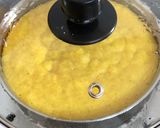 A picture of step 5 of Moong Dal Dhokla.