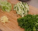 A picture of step 2 of Chicken and Watercress Sesame Salad.