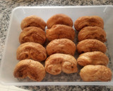 Foto del paso 13 de la receta: Palmeritas de hojaldre con azúcar, coco rallado y pasas