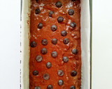 Foto del paso 7 de la receta: Bizcocho de chocolate, calabacín y plátano