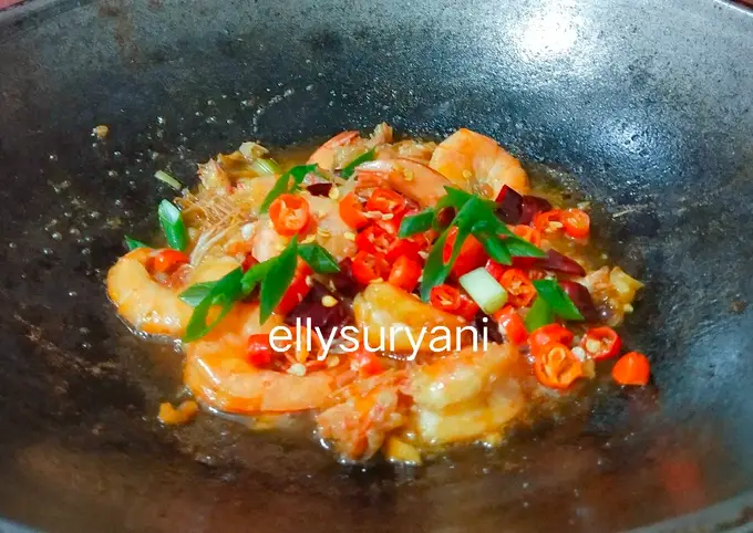 Langkah-langkah untuk membuat Cara membuat Udang Mentega ala Rumah Kami
