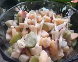 Hình bước làm 3 của món Salad hoa quả