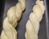 Foto del paso 13 de la receta: Pan trenzado sencillo con crema de leche